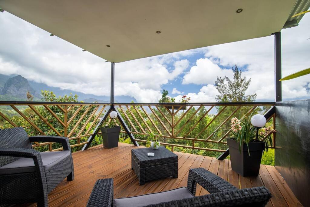 Villa Le Panorama à Cilaos Extérieur photo